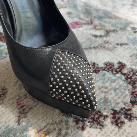 Saint Laurent Black leather pumps YSL 39.5 - Picture 4 of 5